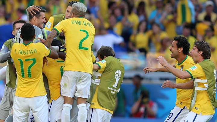 Brazil survives, outlasts Chile in emotional, tense knockout clash
