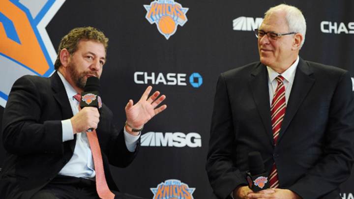 Best from Dolan, Jackson at presser: 'I am by no means an expert in basketball'