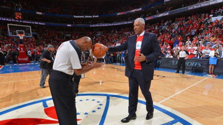 Julius Erving to represent Sixers at NBA draft lottery