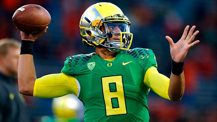 Marcus Mariota dominated college football amid lofty expectations