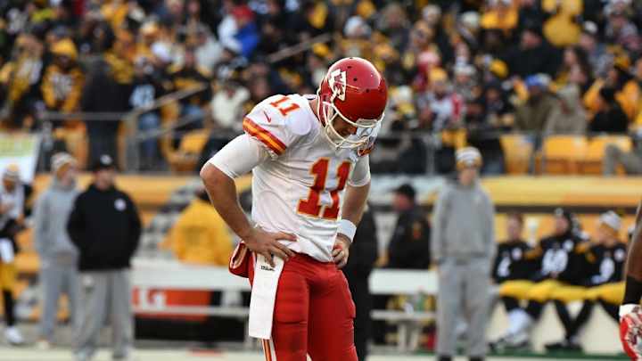 Chiefs QB Alex Smith (lacerated spleen) out Sunday vs. Chargers