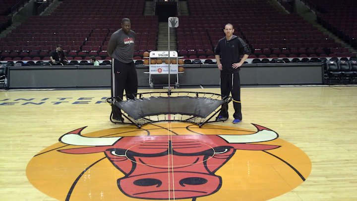 Tech Talk: Working out the pros with the Zone 190 basketball training tool