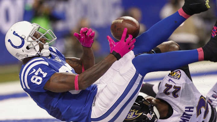 Colts WR Reggie Wayne (elbow) out Sunday vs. Steelers