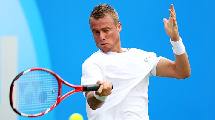 Former champions Hewitt, Querrey advance at Queen's Club