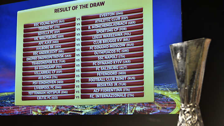 UEFA Europa League announces round of 32 draw
