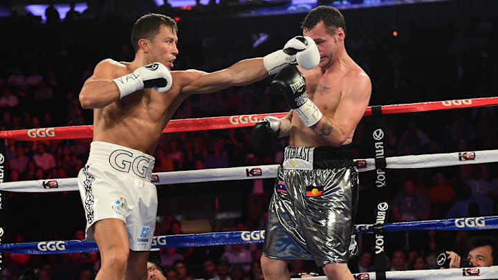 Three Thoughts: Golovkin dominates again in third-round KO of Geale Three Thoughts: Golovkin dominates again in third-round KO of Geale