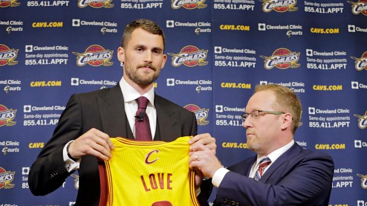 Cavaliers GM David Griffin has no concerns about Kevin Love's defense