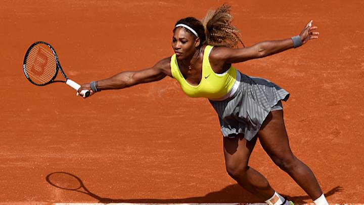 Serena opens French Open title defense with easy win over Alize Lim