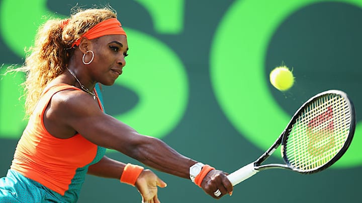 Serena Williams wins opening match at Sony Open