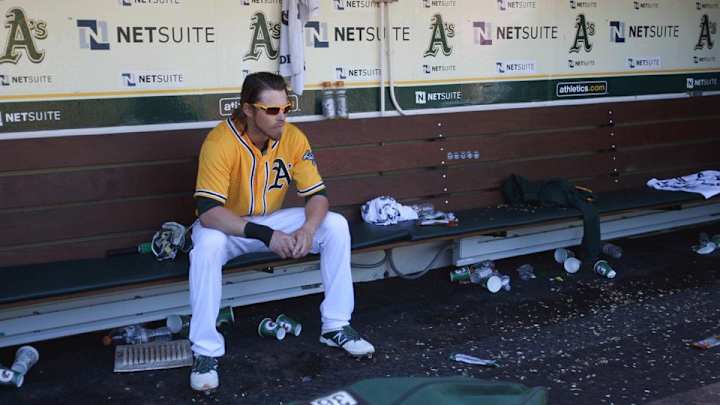 Josh Reddick traded his number to Billy Butler for a winch