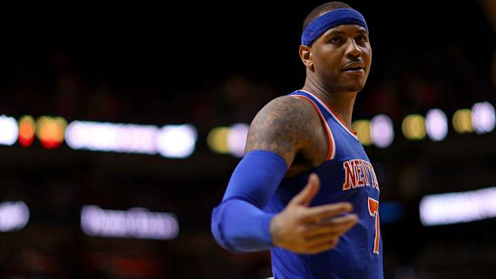 Knicks fan tells Carmelo he stinks, gets tossed, loses job, sues Knicks fan tells Carmelo he stinks, gets tossed, loses job, sues