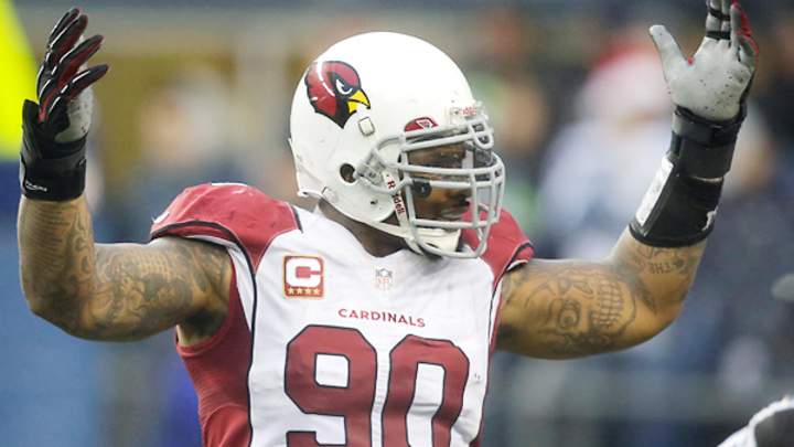 Cardinals' Darnell Dockett tampers with Chiefs' Branden Albert via Twitter
