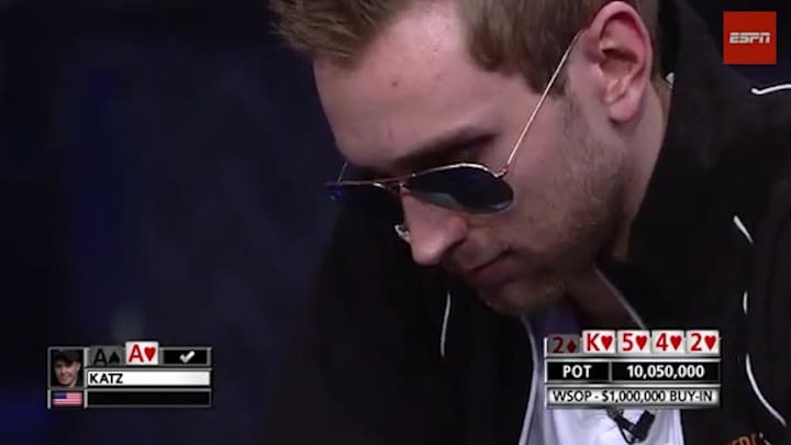 World Series Of Poker player draws pocket aces, loses $1 million World Series Of Poker player draws pocket aces, loses $1 million