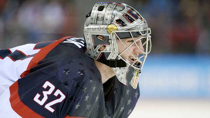 Jonathan Quick to start in goal for U.S. men's hockey against Russia