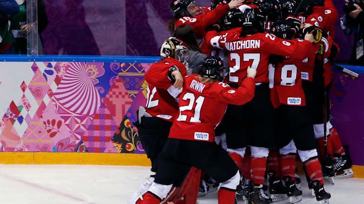 Canada women beat US 3-2 in OT for Olympic gold