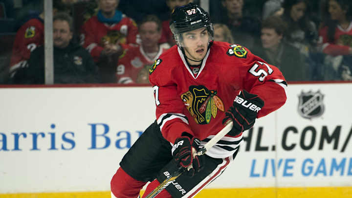 Blackhawks' van Riemsdyk loses first his NHL goal after scoring change