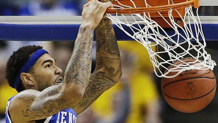 Michigan State's Gary Harris leaves for NBA draft; Kentucky's Willie Cauley-Stein stays