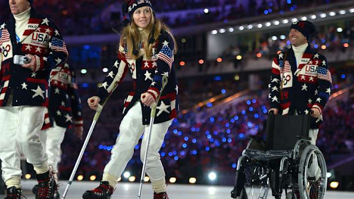 American freestyler out with broken leg
