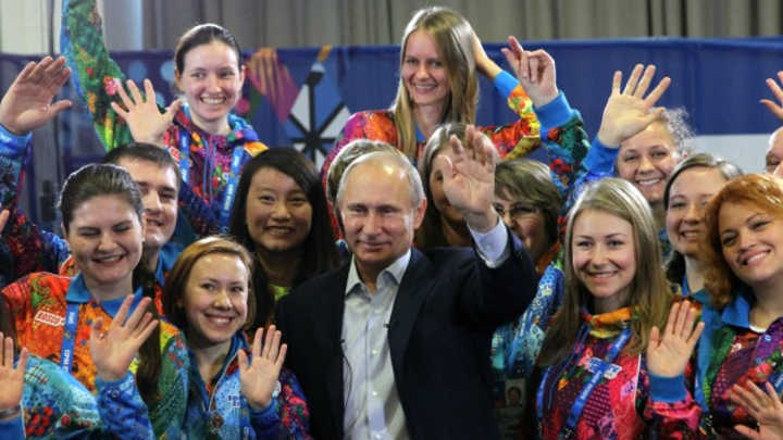 Vladimir Putin: Gay people must 'leave children alone' at Olympics
