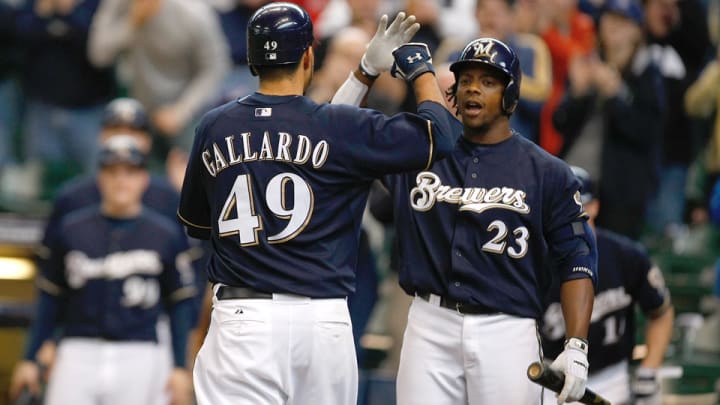 Brewers pick up option on Yovani Gallardo, decline Rickie Weeks' option Brewers pick up option on Yovani Gallardo, decline Rickie Weeks' option