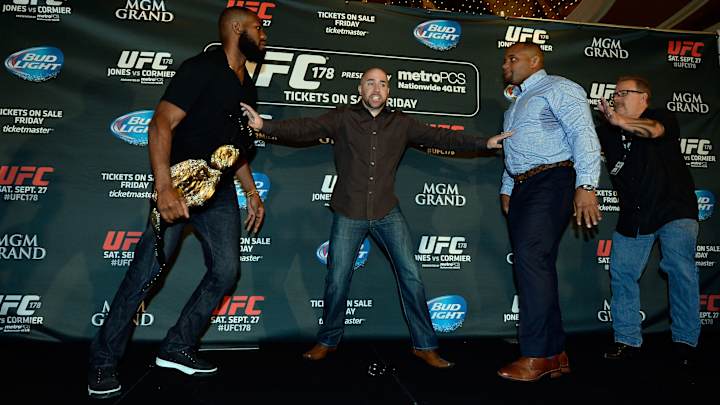 Jon Jones, Daniel Cormier exchange profanity-laced smack talk Jon Jones, Daniel Cormier exchange profanity-laced smack talk