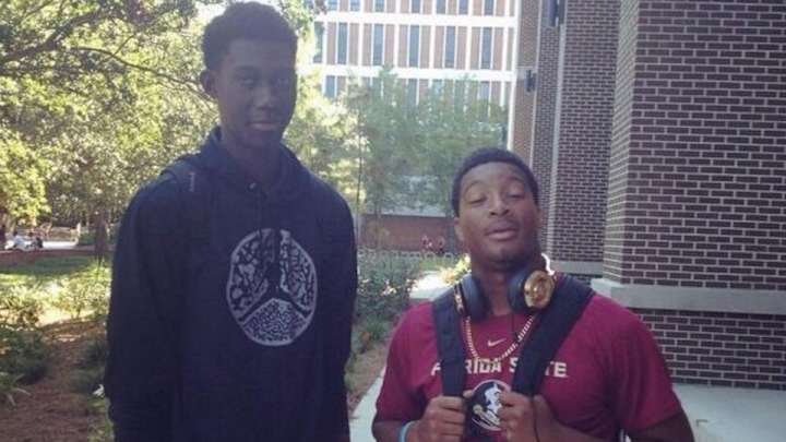 FSU's newest basketball recruit makes Jameis Winston look tiny
