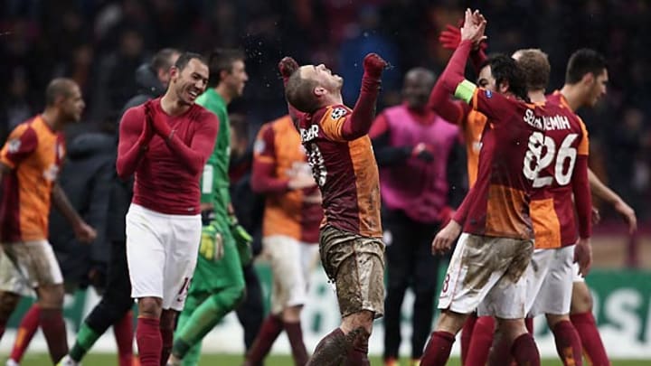 After taking down Juventus, Sneijder, Galatasaray set sights on Mourinho's Chelsea After taking down Juventus, Sneijder, Galatasaray set sights on Mourinho's Chelsea