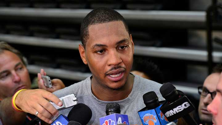 Carmelo Anthony on short-term deal: 'I never thought about it' Carmelo Anthony on short-term deal: 'I never thought about it'
