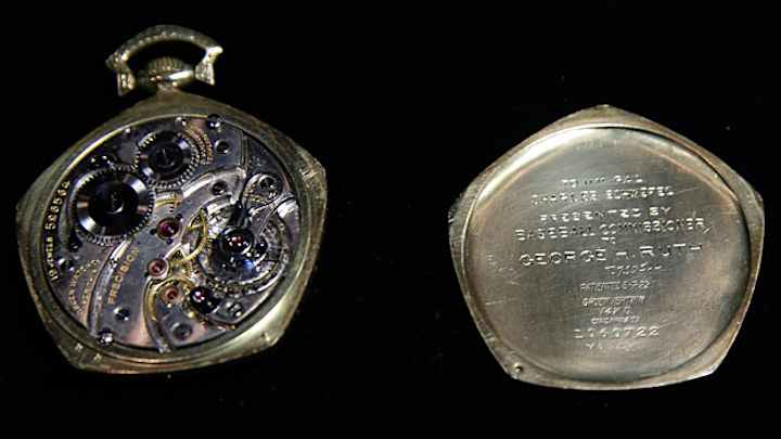 Babe Ruth's 1923 World Series watch to be auctioned