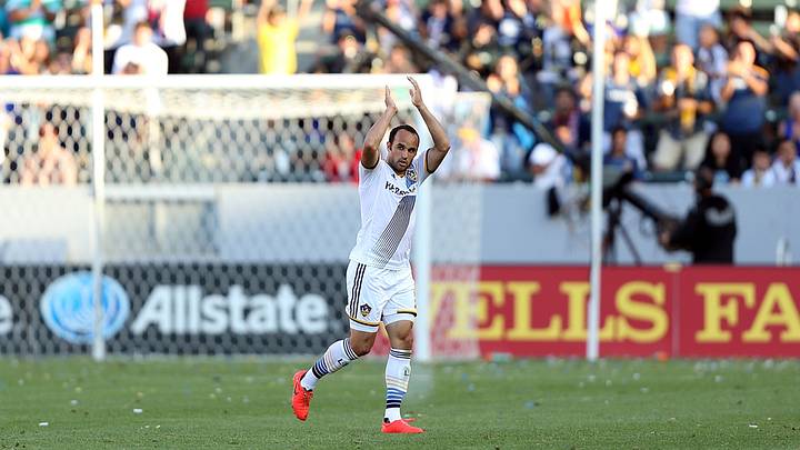 Landon Donovan scores third goal for LA Galaxy after World Cup snub Landon Donovan scores third goal for LA Galaxy after World Cup snub