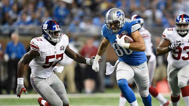 Lions' Joseph Fauria says he'll keep dancing despite Tulloch's injury Lions' Joseph Fauria says he'll keep dancing despite Tulloch's injury