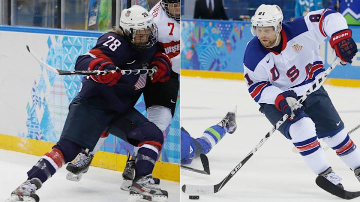 Phil and Amanda Kessel are the new faces of U.S. ice hockey