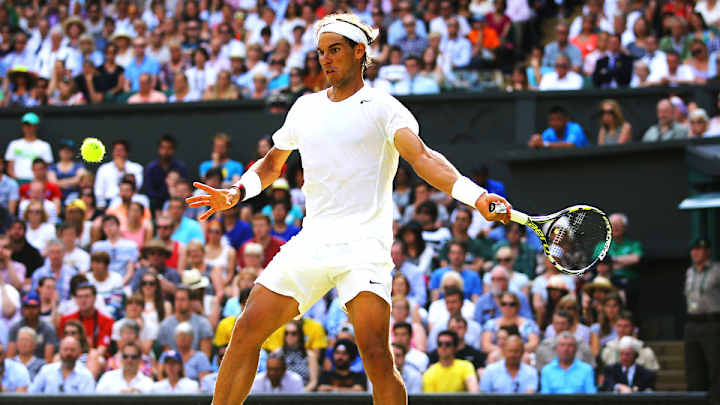 Nadal's grass-court winning streak now stands at one match