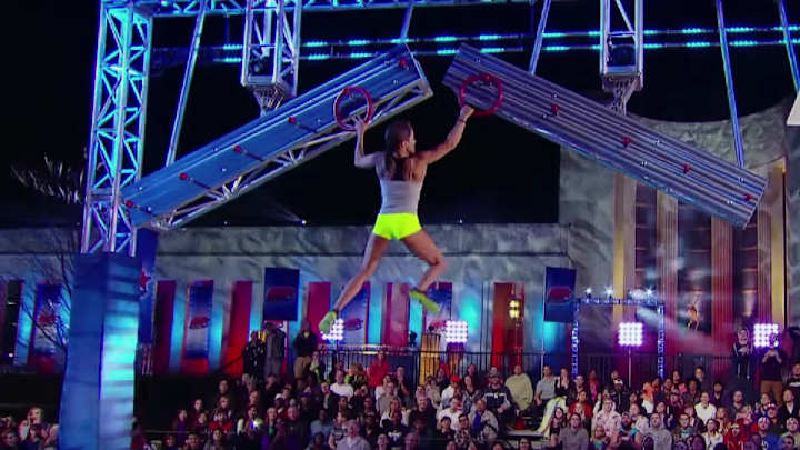 This 5-foot tall gymnast dominates the American Ninja Warrior course