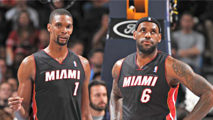Will LeBron James stay with the Heat? Chris Bosh answers 'True'