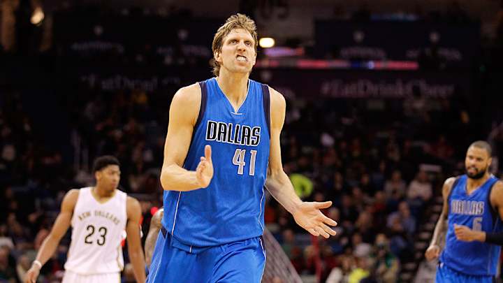 Dirk Nowitzki passes Hakeem Olajuwon on NBA scoring list