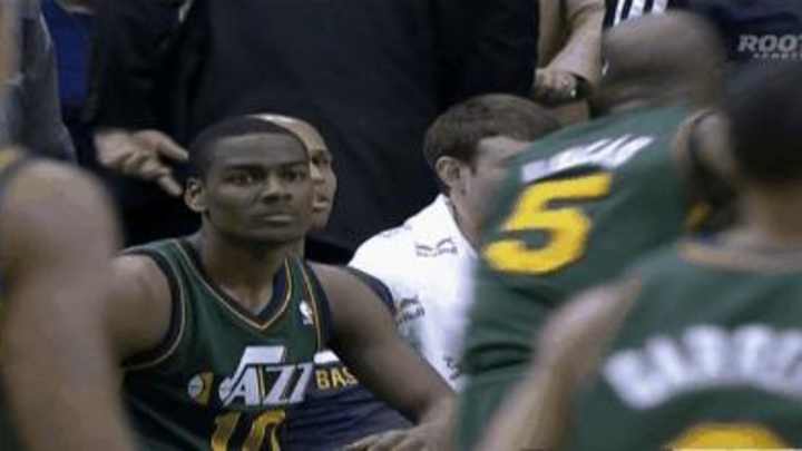 Video: John Lucas III, Francisco Garcia square off in post-game altercation