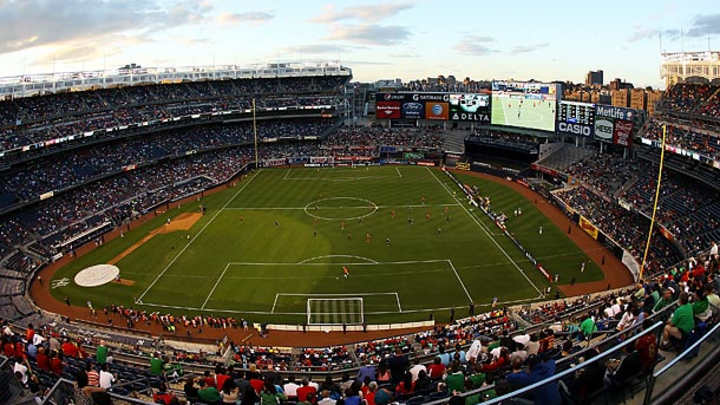 Report: MLS expansion team NYCFC will play first three years at Yankee Stadium Report: MLS expansion team NYCFC will play first three years at Yankee Stadium
