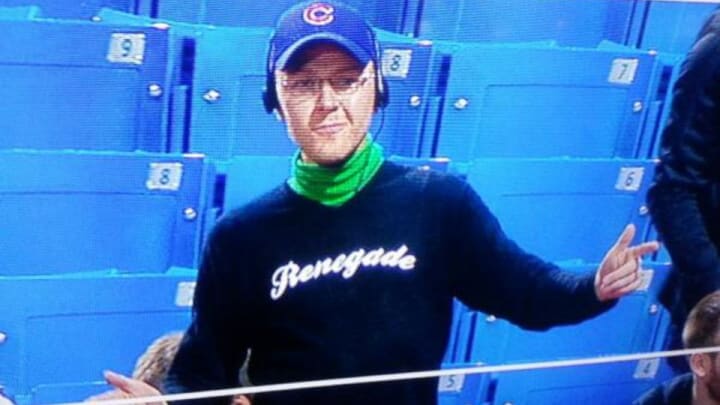 Blue Jays fan trolls Cubs by dressing as Steve Bartman