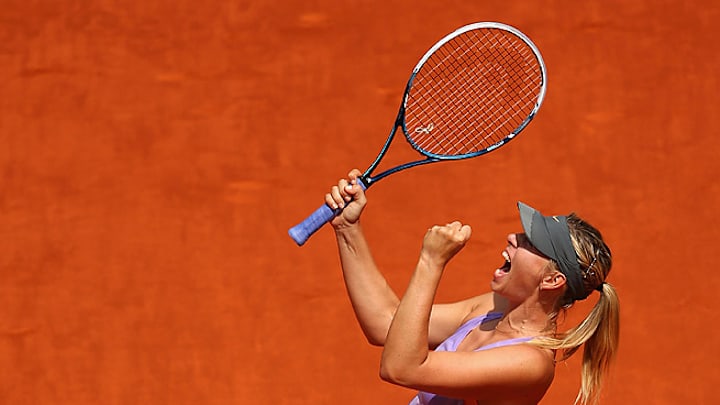 Maria Sharapova, Simona Halep reach Madrid Open final