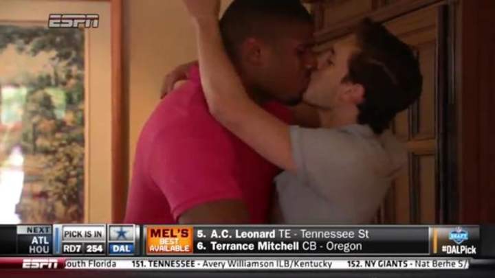 Derrick Ward, Marshall Henderson Weren’t Too Happy with Michael Sam Kiss