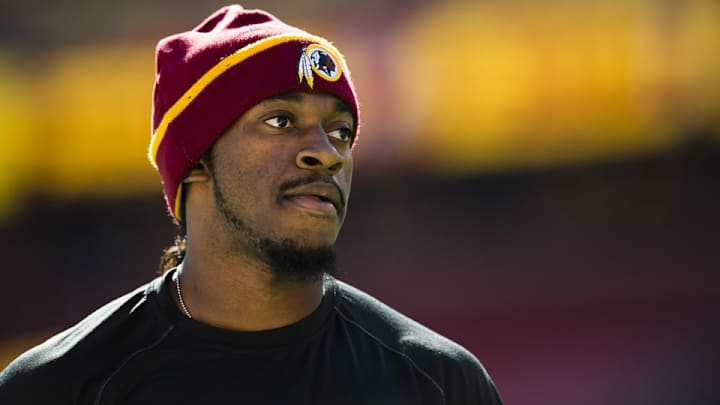 Report: Redskins QB Robert Griffin III (ankle) out vs. Cowboys