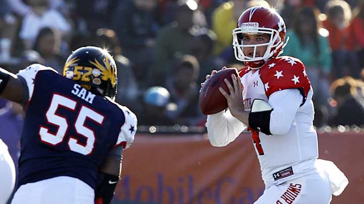 Carr, Fales help South to 20-10 Senior Bowl win