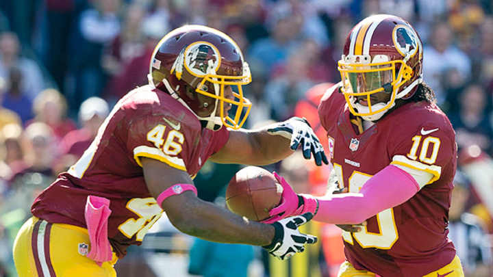 Robert Griffin III says he's OK with less read-option in Washington