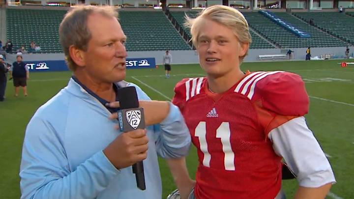 Watch along with Rick Neuheisel as his son leads UCLA to victory