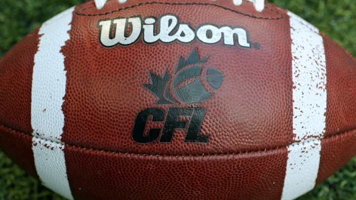 CFL player interrupts his halftime interview to talk smack with opponent CFL player interrupts his halftime interview to talk smack with opponent