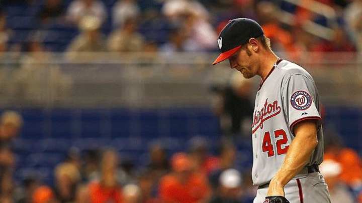 Giancarlo Stanton, Marlins torch Nationals' Stephen Strasburg in Miami (again)