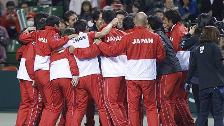 Japan knocks Canada out of Davis Cup