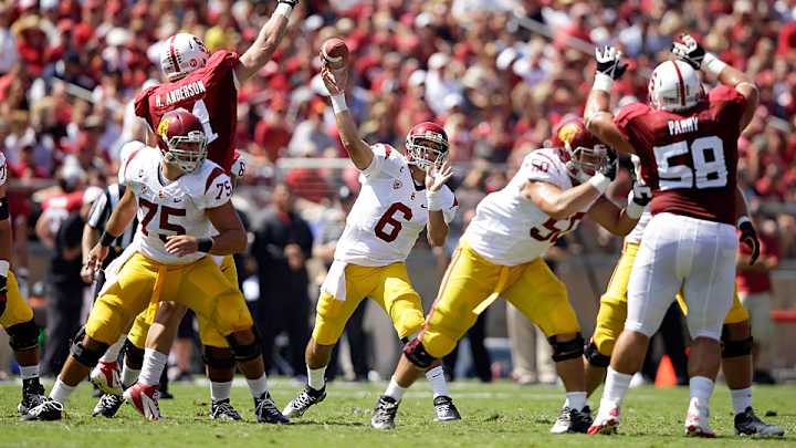 USC defeats Stanford in game that played out like theater of the absurd