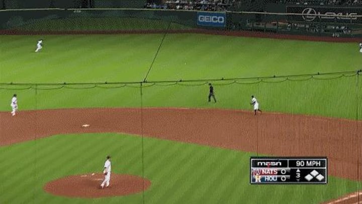 Watch: Astros' George Springer clubs sixth homer in six games